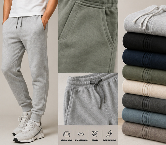 French Terry Joggers